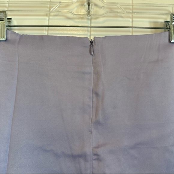 NWT WeWoreWhat purple lilac satin mini skirt women’s small - Picture 9 of 11